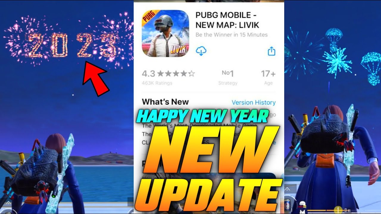 😱 2023 PUBG NEW YEAR UPDATE IS HERE 😍 Oneplus,9R,9,8T,7T,,7,6T,8,N105G,N100,NORD,5T,NeverSettle