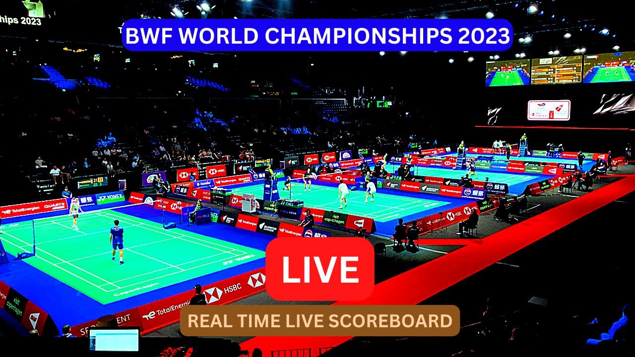 2023 BWF World Championships LIVE Score UPDATE Today Badminton Game Aug 25 2023