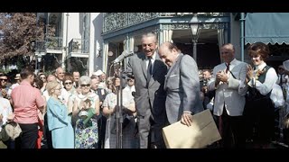 Rare Recording of Walt Disney Opening New Orleans Square - DisneyAvenue.com