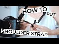 How To Attach Shoulder Strap - Sony A7r III | A7 III | Alpha A9 | A6500 | A6400 | A6300 | A6000