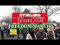 SCOTLAND, STIRLING: NO VACCINE PASSPORTS PROTEST 15 01 2022