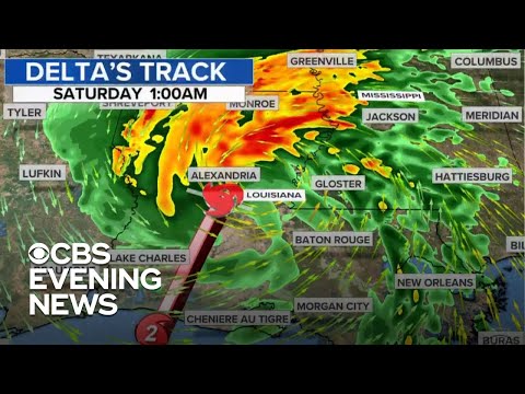 Tracking Hurricane Delta