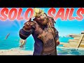 Solo sailing in sea of thieves  thanks for 100k subscribers