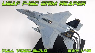 FULL VIDEO BUILD GWH 1/48 F-15C GRIM REAPER Net Worth
