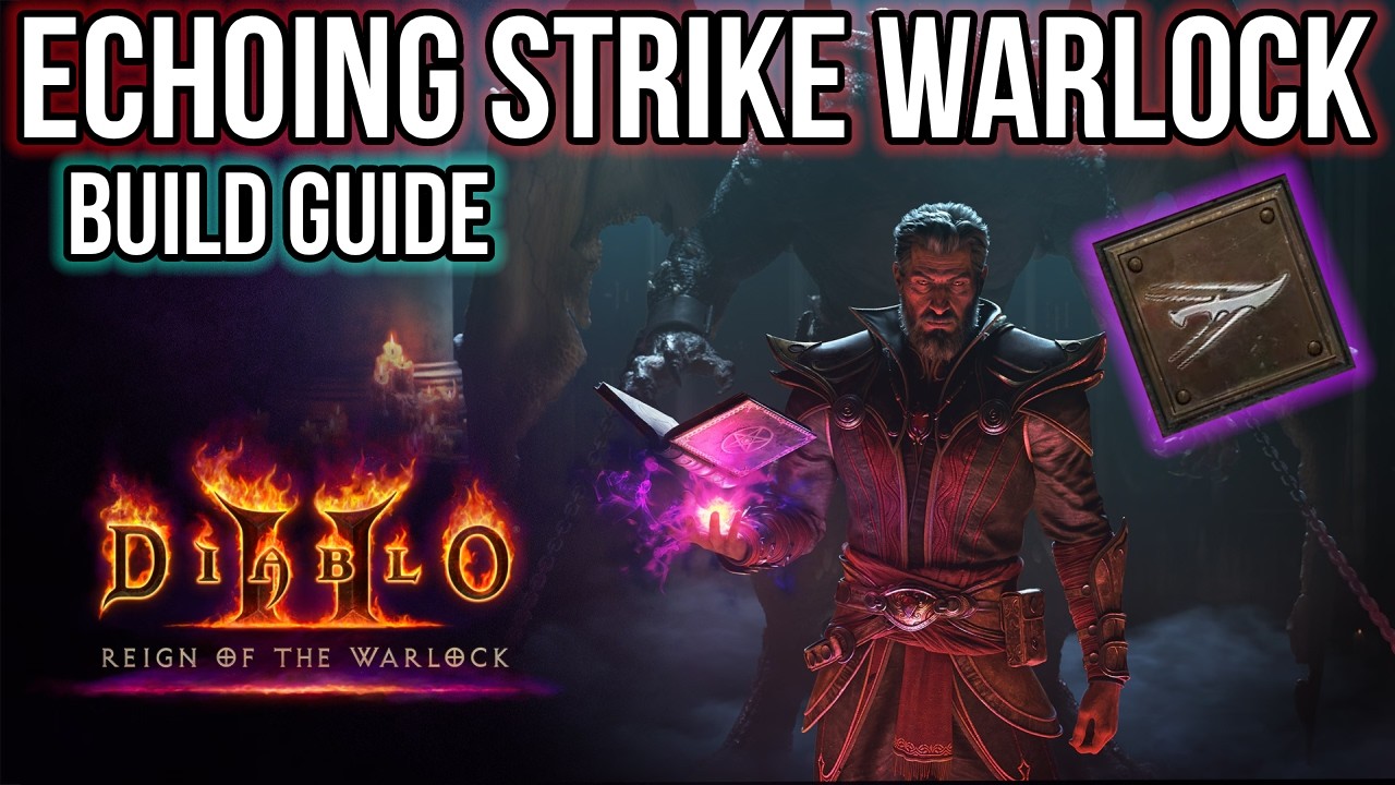 Самый мощный билд в Diablo 2 Resurrected — руководство по билду чернокнижника с «Эховым ударом» —...