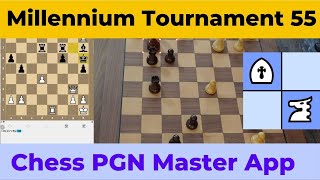 Millennium Tournament 55 - Chess PGN Master | Position set-up screenshot 2