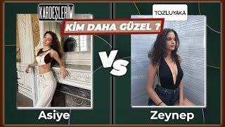 HANGİ KADIN OYUNCU DAHA GÜZEL ? / Kardeşlerim VS Tozluyaka Güzellik-Yakışıklılık Testi