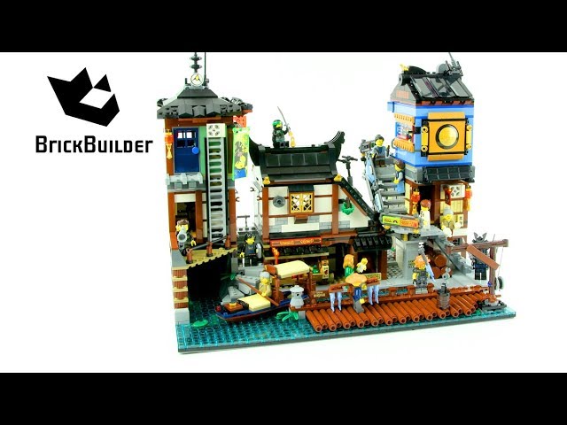 LEGO NINJAGO 70657 NINJAGO City Docks - Speed Build for Collecrors Collection Movie (23/31) - YouTube