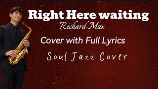 Download lagu Right Here Waiting - Richard Max | R&B Soul Jazz Cover 