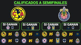 LIGUILLA AL MOMENTO LIGA MX | ESTOS EQUIPOS JUGARÁN las SEMIFINALES del CLAUSURA 2024