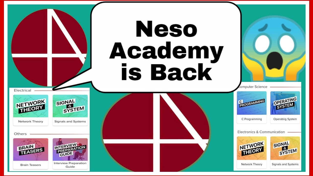 Neso Academy is Back, Latest updates about Neso Academy #Neso #Academy ...