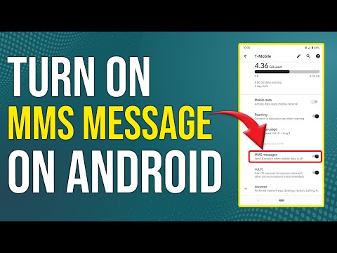 How To Turn On MMS Messages On Android (How To Enable MMS Messages On Android)