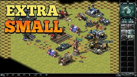 Extra Small map in Mental Omega (Red Alert 2 Yuri