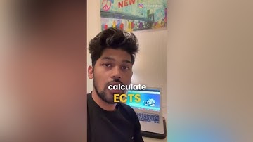 How to calculate European Credits Transfer and Accumulation System (ECTS) - Nikshala Website #shorts