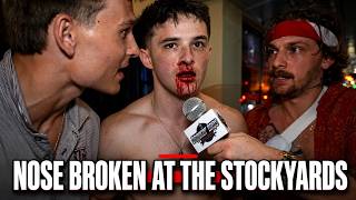 Fighting at Fort Worth Stockyards