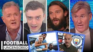 Aren't You ASHAMED Piers vs Man City Fan Over Win vs Liverpool + Andy Carroll On Assault Trauma