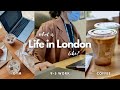 9-5 Work Week In My Life • What Life In London Looks Like • Cooking, Gym, Cleaning 🇬🇧