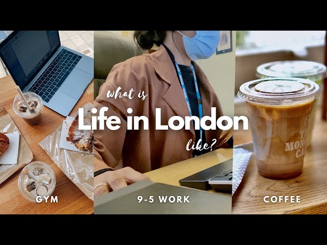 9-5 Work Week In My Life • What Life In London Looks Like • Cooking, Gym, Cleaning 🇬🇧 class=