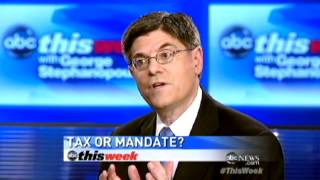 Celebrity Supreme Court Health Care Decision: Jack Lew Won't Call Mandate a Tax Wealth