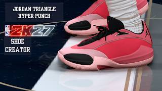 Jordan Triangle "Hyper Punch" NBA2K27 Shoe Creator screenshot 1