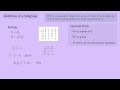 (Abstract Algebra 1) Definition of a Subgroup