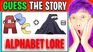 RAINBOW FRIENDS vs ALPHABET LORE *SPOT THE DIFFERENCE* CHALLENGE!? (IMPOSSIBLE GAME!) screenshot 3