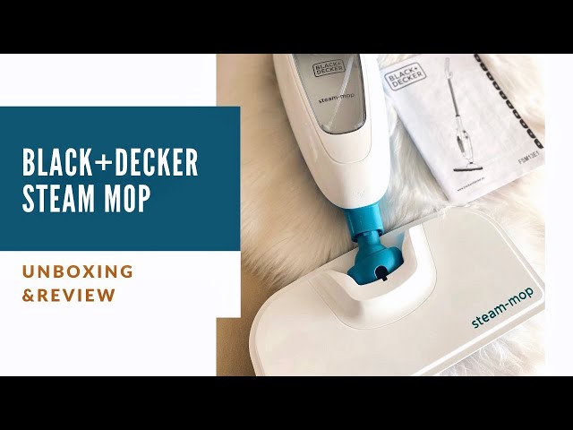 BLACK & DECKER STEAMER Mop UNBOXING + REVIEW