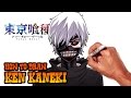 How to Draw Kaneki | Tokyo Ghoul