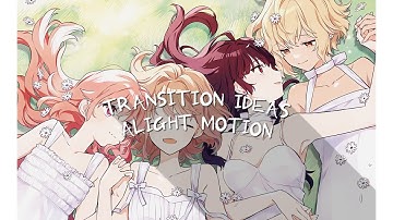TRANSITION IDEAS ALIGHT MOTION part 4 (qr-code , alight motion link , xml file) THANKS FOR 2K