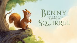 Benny The Brave Little Squirrel | Animated Moral Story For Kids