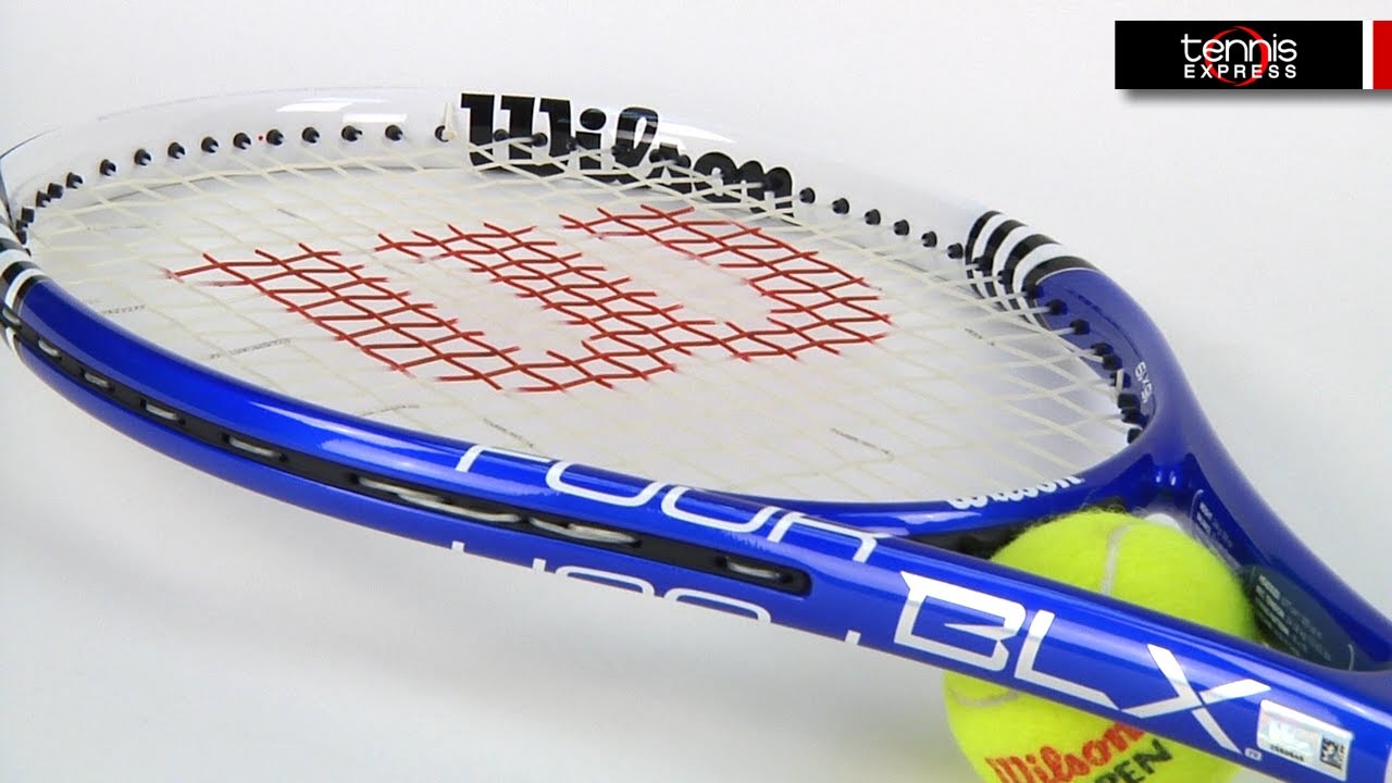 Wilson Four BLX Tennis Express Racquet Review YouTube