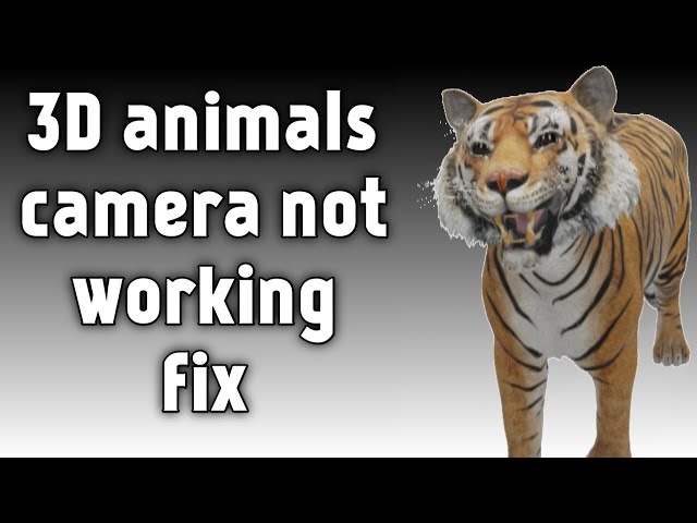 Fix Google 3D Animals Not Working