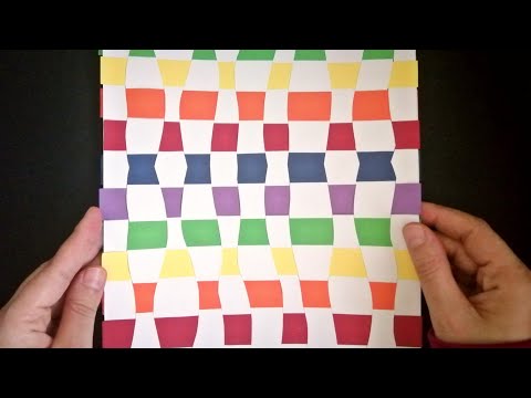 فيديو: DIY ورقة النسيج لسهولة ، الفن الحديث