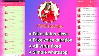 Mod FTWhatsApp|•All virus fixed•||•0 Lag on all viruses•||•Simple whatsapp•||•4000+ Themes screenshot 5