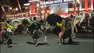 KESENIAN JARANAN di CAR FREE NIGHT KOTA PASURUAN