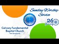 LIVE Sunday Worship Service | Republic Day | 26 Jan 2025 | CFBC | #sundayworship #teluguservice