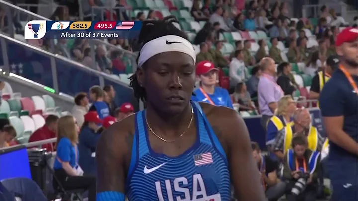 Brittney Reese Long Jump USA vs EUROPE