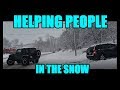 WINTER STORM DIEGO 2018 - HELPING PEOPLE IN THE SNOW