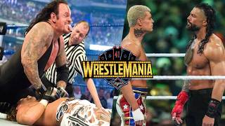 WWE’s Greatest WrestleMania Matches Ranked – You Won't Believe #1! | Best WrestleMania Matches EVER