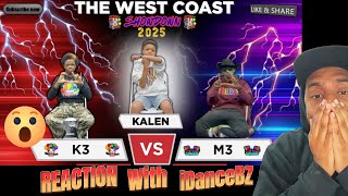 Download Lagu THE TRUTH: Reaction Kalen vs M3 vs K3 by @idancebz | WARNING BLURRY 😑 MP3
