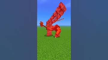 IRON Golem Mutant Vs Mutant Piglin Brute Minecraft #shorts
