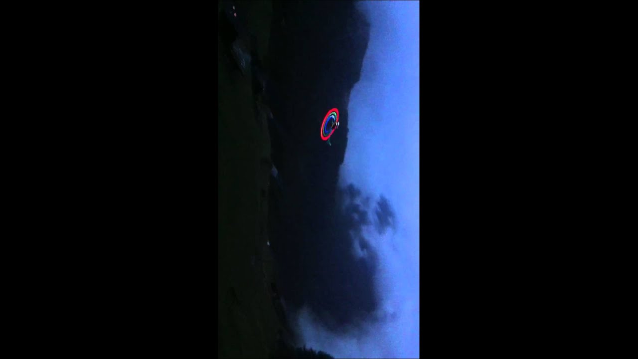 Nachtflug am Chalet Abendruh