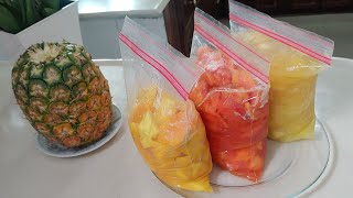 Tecnica de Como conservar las frutas por mas tiempo