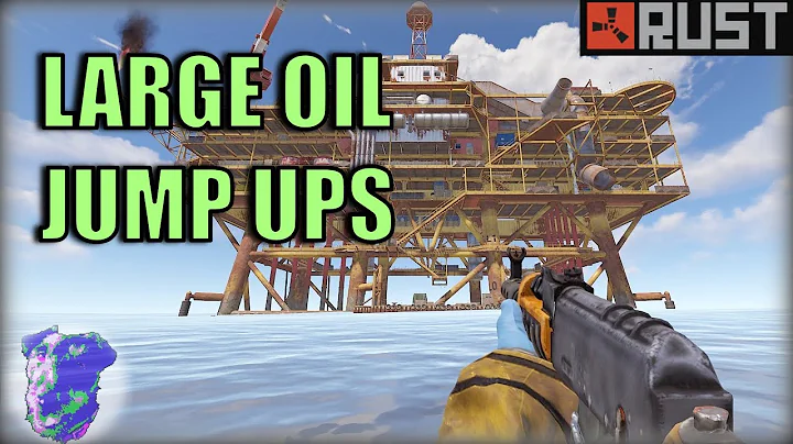 The Hidden "Staircases" of Large Oil Rig - Rust 2022 TIPS?TRICKS?