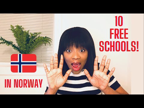 10 FREE SCHOOLS IN NORWAY | Current Admissions Open To International Students| Application Timelines
