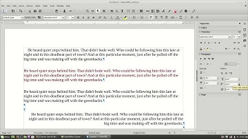 LibreOffice Writer - Paragraph formating (part 2)
