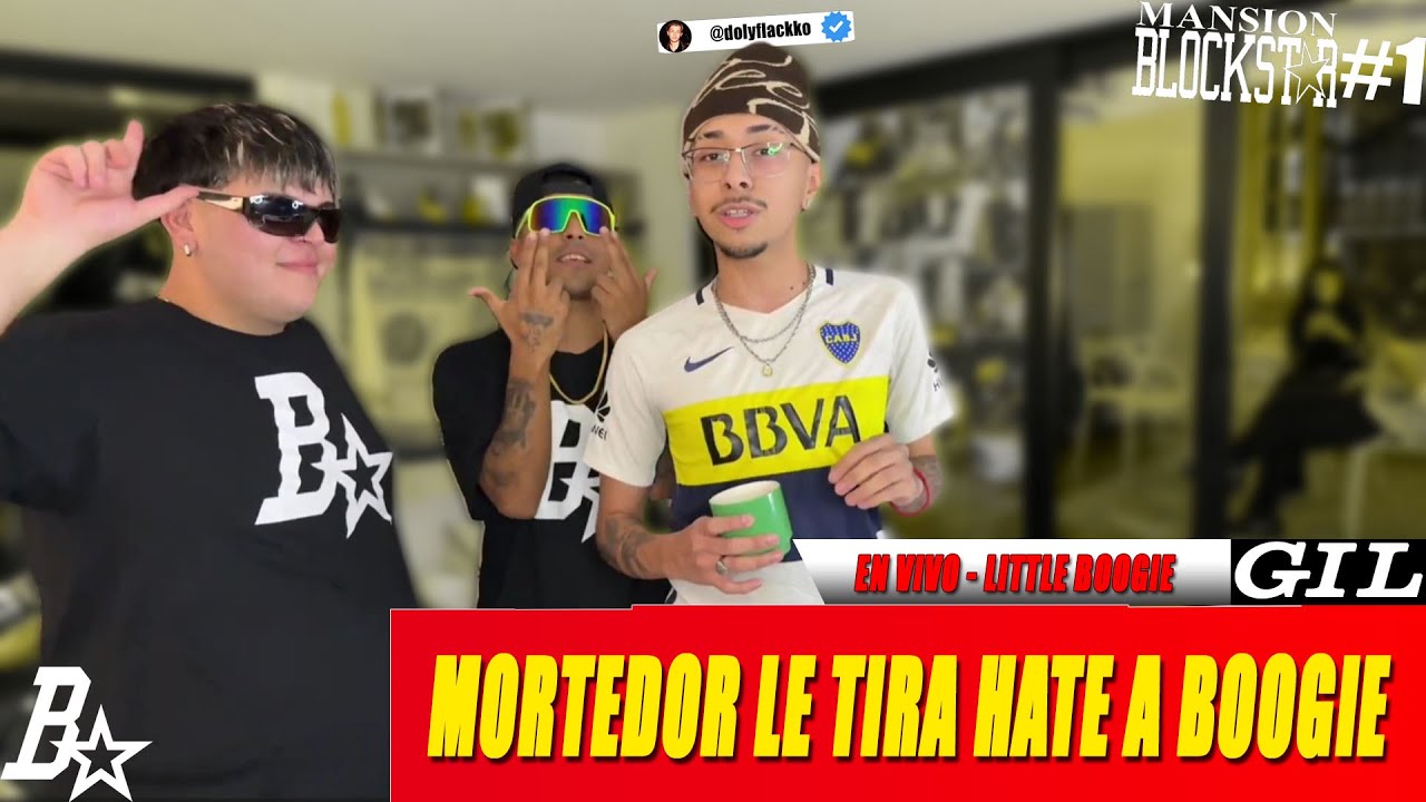 EL MORTEDOR REACCIONA A "EL MUNDO ES MÍO" - LITTLE BOOGIE & DOLY FLACKKO