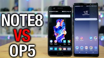 Galaxy Note 8 VS OnePlus 5: Twice the price, twice as nice? | Pocketnow