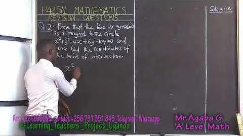 Mathematics Revision E-learning project Uganda like view and subscribe