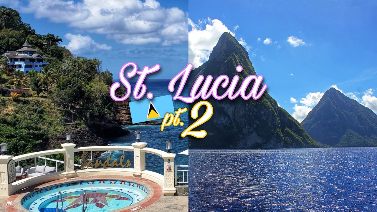 SANDALS REGENCY LA TOC ST. LUCIA | SULFUR SPRINGS, PITONS & WATERFALL | RESORT WALKTHROUGH PART 2